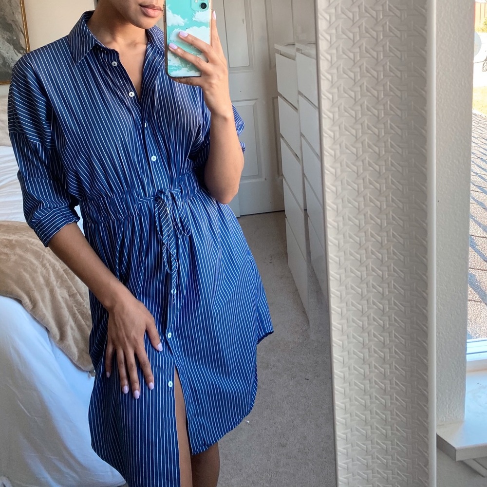 Zara Striped Dress - Picture 2 of 4